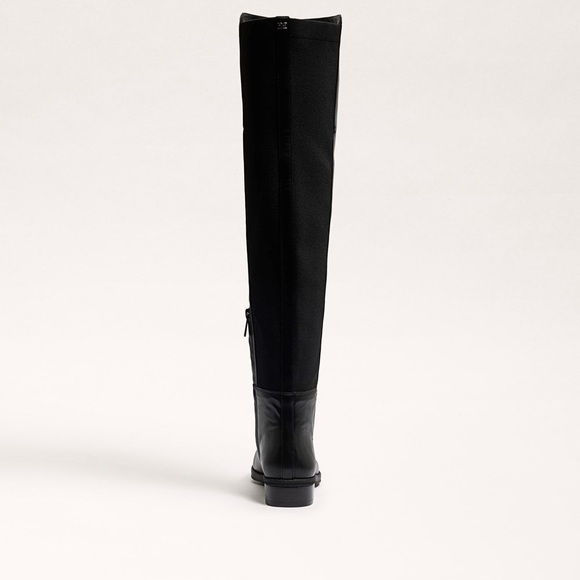 SAM EDELMAN Women’s Pam Black LEATHER Knee-High Boots Shoes Size 6 NEW - Picture 4 of 14